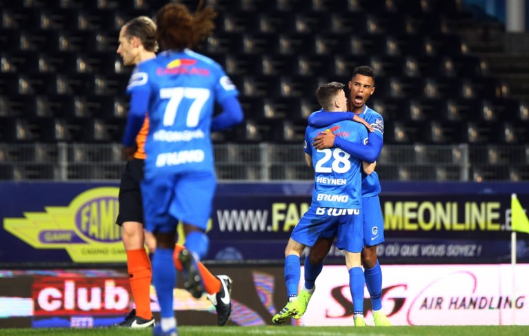 Genk kan ook tegen Charleroi niet winnen en wacht bang af wat Club Brugge doet