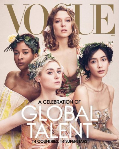 Vogue viert diversiteit met veertien actrices in speciaal nummer, maar krijgt kritiek