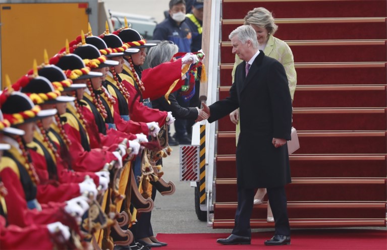 Koningspaar aangekomen in Seoel voor vierdaags bezoek aan Zuid-Korea