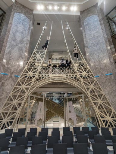 Een kijkje in de gloednieuwe winkel van Galeries Lafayette in Parijs