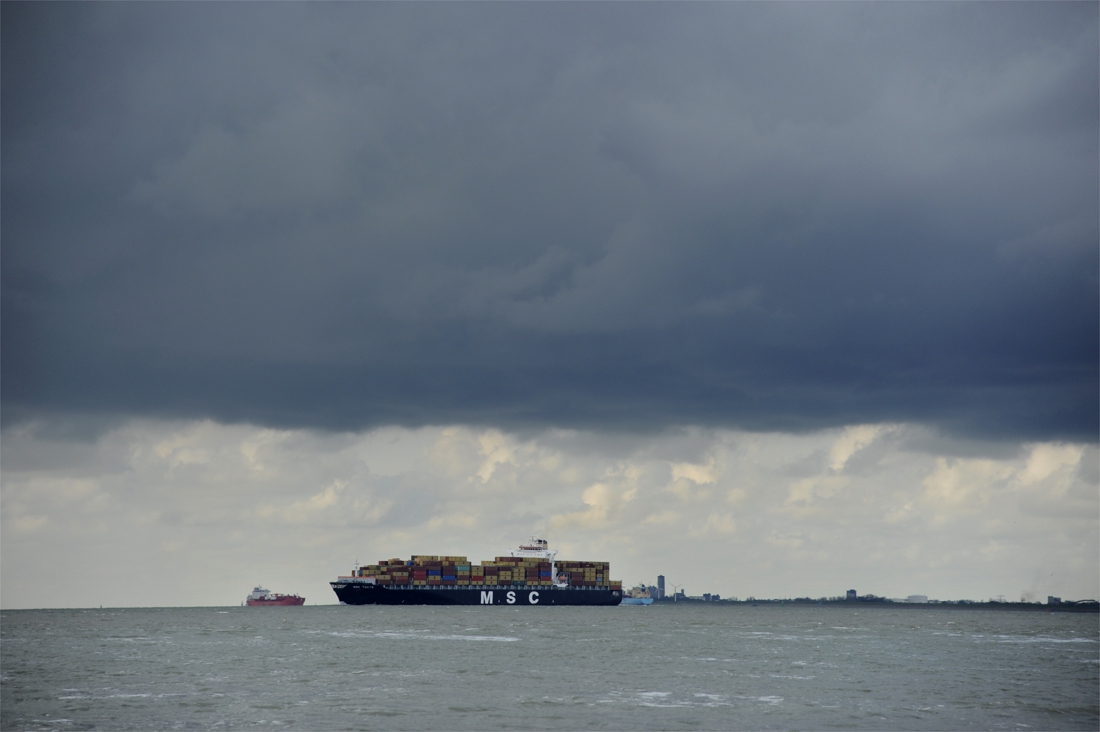 Lichaam Gevonden In Gezonken Binnenvaartschip Op Westerschelde | Het ...