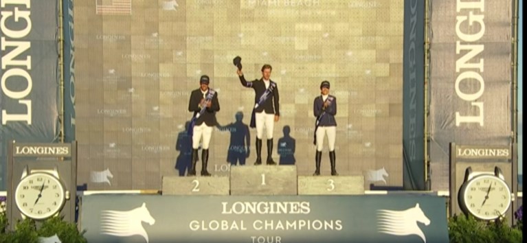 Belg Pieter Devos wint prestigieuze jumping in Miami en wordt leider in Global Champions Tour