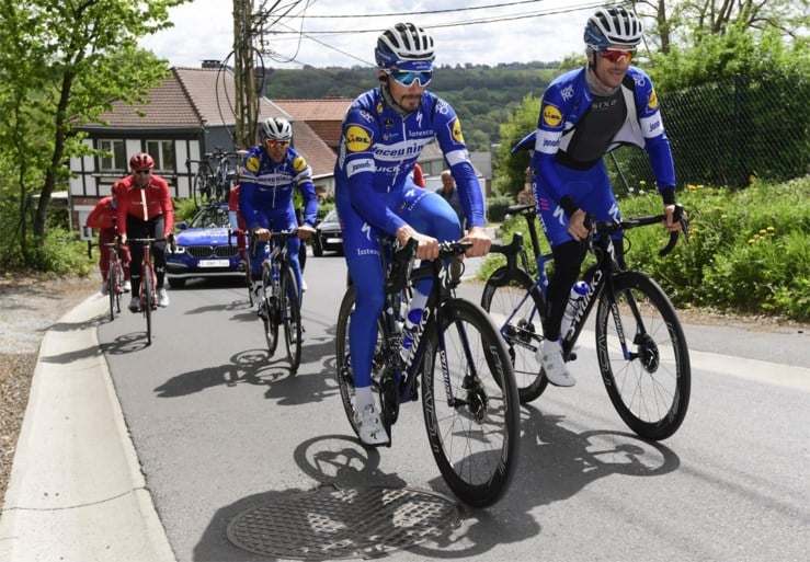 Duo Gilbert - Alaphilippe wil wonderbaarlijk voorjaar Deceuninck - Quick Step feestelijk einde geven: “En eindelijk komen we aan in Luik”