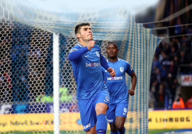 Racing Genk walst over Antwerp en kan volgende week al titel pakken