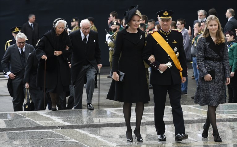Belgische royals nemen afscheid van oud-groothertog Jean van Luxemburg