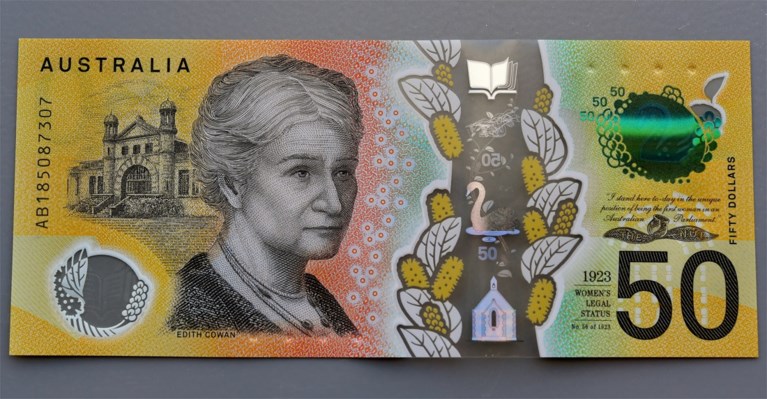 Australische bank print 46 miljoen nieuwe bankbiljetten... met drie keer dezelfde gênante spelfout