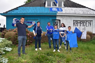 Krc Fans Schilderen Huis Blauw Wit Want Het Stond Daar Maa Het Nieuwsblad Mobile