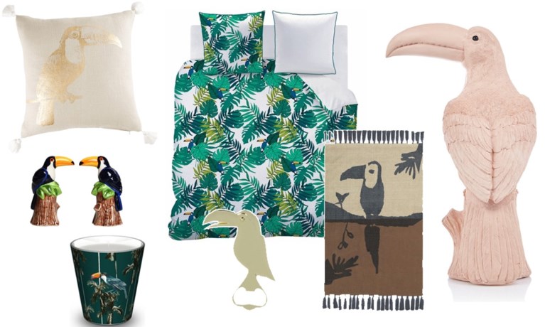 Vlieg opzij, flamingo: deze zomer is van de toekan