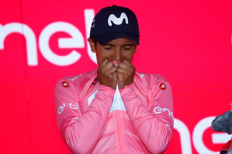 Carapaz toont zich beste klimmer in Giro, maar “toch blijven Roglic en Nibali dé topfavorieten”