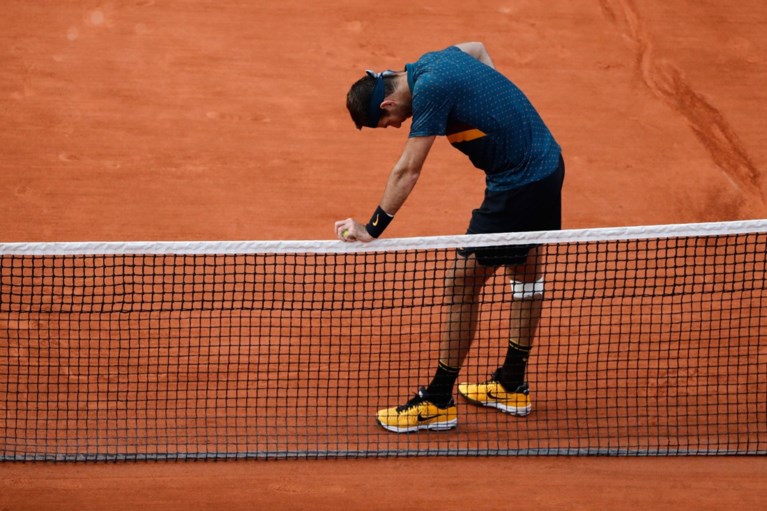 Juan Martin del Potro uitgeschakeld op Roland Garros door 23-jarige Rus Karen Khachanov