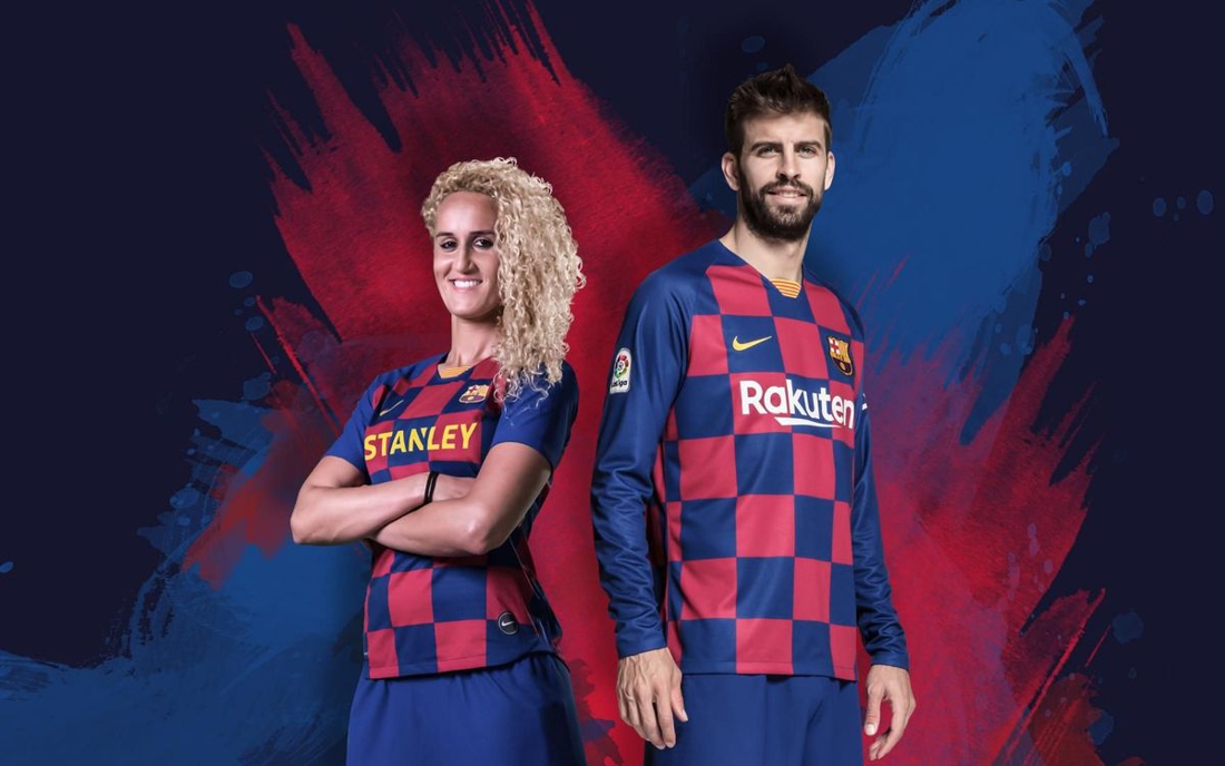 kom tent Geld lenende FC Barcelona onthult officieel nieuwe shirts: iconische strepen verdwijnen  | Het Nieuwsblad Mobile