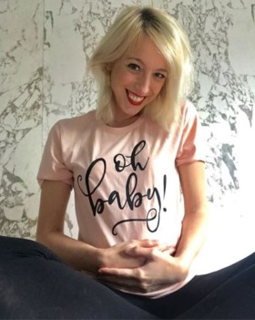Heidi Van Tielen verklapt geslacht van baby