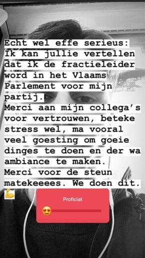 Nieuwkomer Conner Rousseau wordt fractieleider SP.A in het Vlaams Parlement