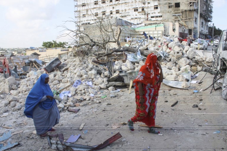 Acht doden en zestien gewonden bij ontploffing in Somalische hoofdstad Mogadishu