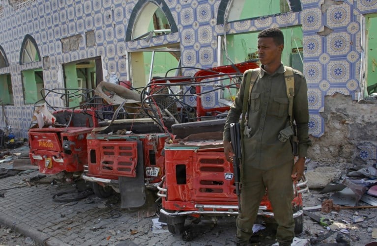 Acht doden en zestien gewonden bij ontploffing in Somalische hoofdstad Mogadishu