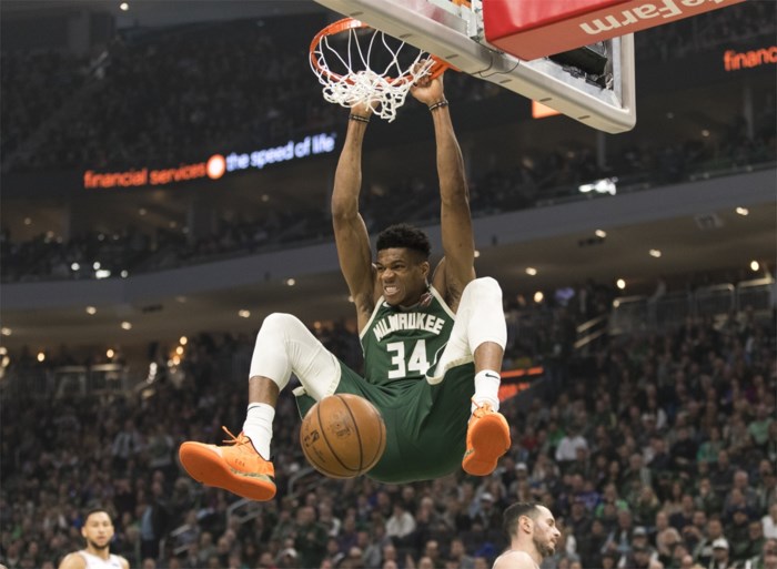 Giannis Antetokounmpo verkozen tot MVP van de NBA