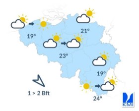 Frisse nacht op komst