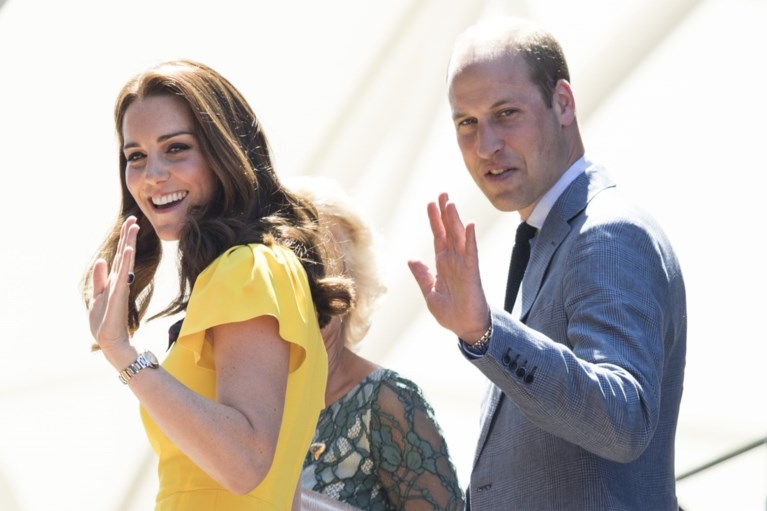 Kate Middleton straalt in het wit op Wimbledon