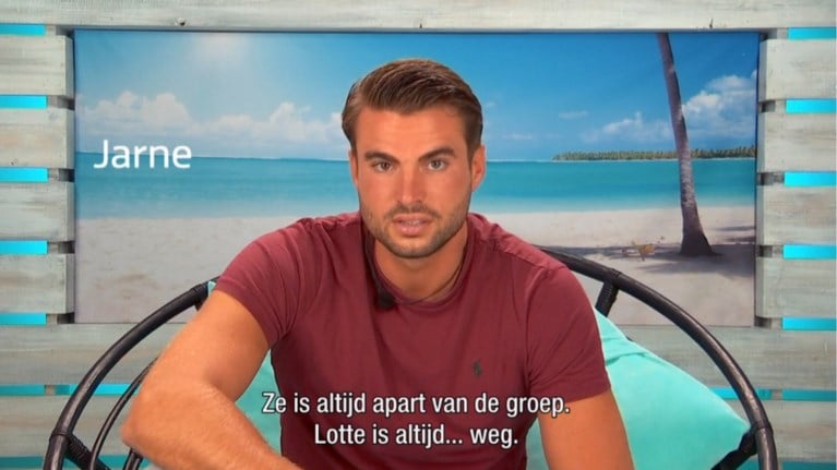 Jarne neemt afscheid van Lotte én ‘Love island’: “Zij zette zichzelf buiten de groep”