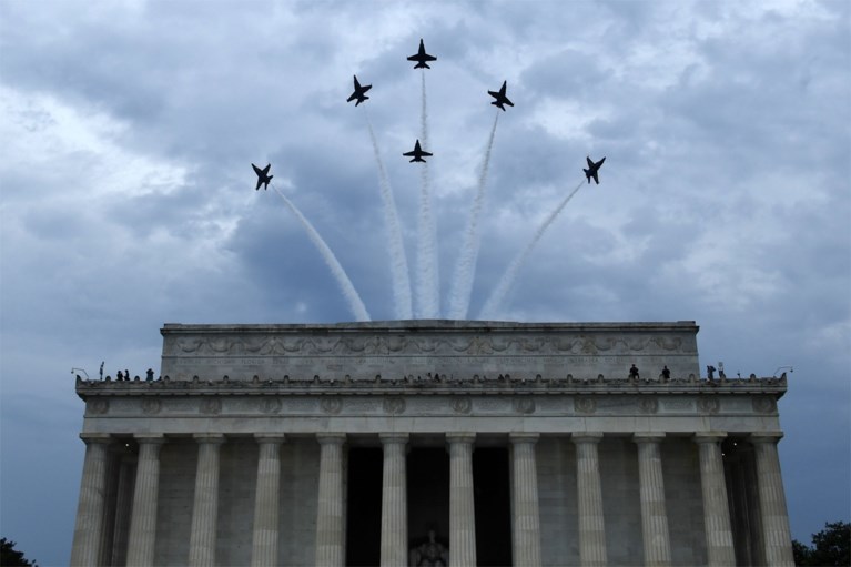 “God bless the military”: Trump viert Independence Day met militair machtsvertoon