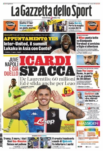 Inter-baas schiet op Radja Nainggolan, Juventus mengt zich om rare reden in strijd om Romelu Lukaku