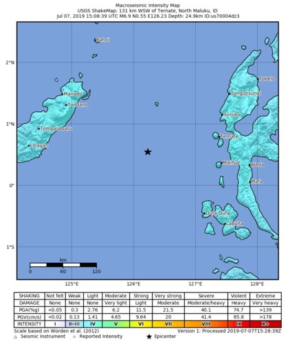 Tsunamialarm alweer opgeheven na aardbeving in Indonesië