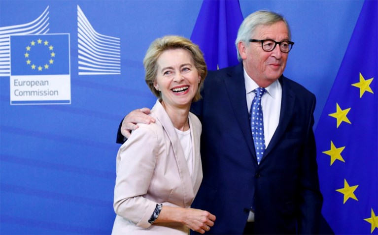 Charles Michel ontvangt kandidaat-Commissievoorzitter Ursula Von der Leyen
