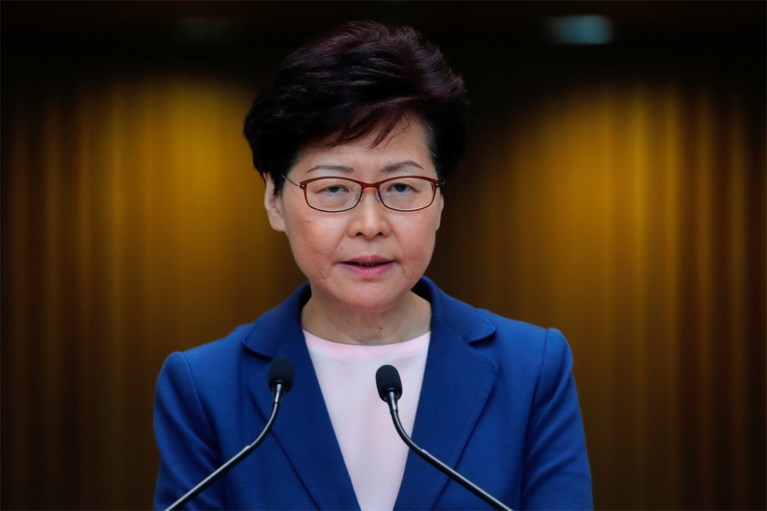 Regeringsleider van Hongkong verklaart omstreden uitleveringswet “dood”