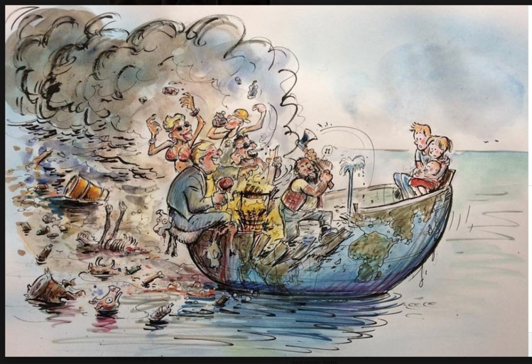Bekende tekenaars brengen bedreigde onderwaterwereld tot leven