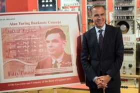 Codebreker en oorlogsheld Alan Turing zal op nieuwe biljet van 50 pond prijken