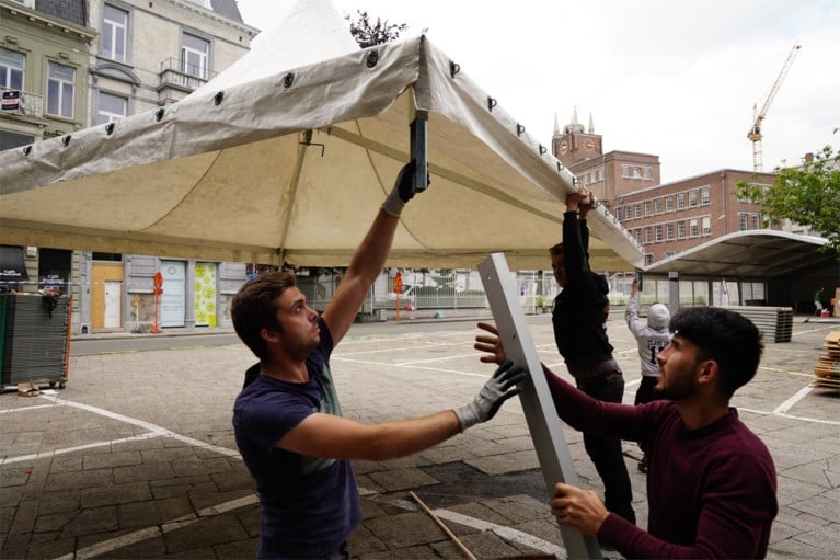 Nog drie dagen: binnenstad is één grote werf voor Gentse Feesten
