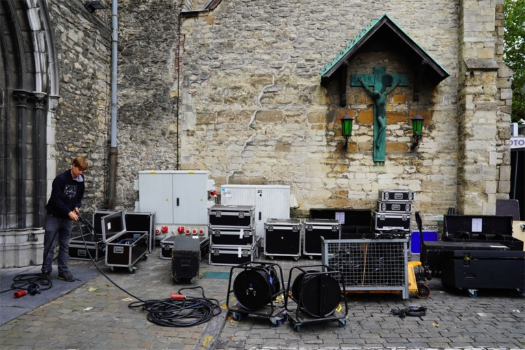 Nog drie dagen: binnenstad is één grote werf voor Gentse Feesten