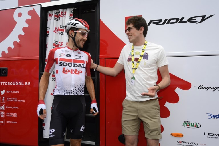 Stig Broeckx voor het eerst terug tussen de renners in de Tour: “Overwinning dat ik hier sta”