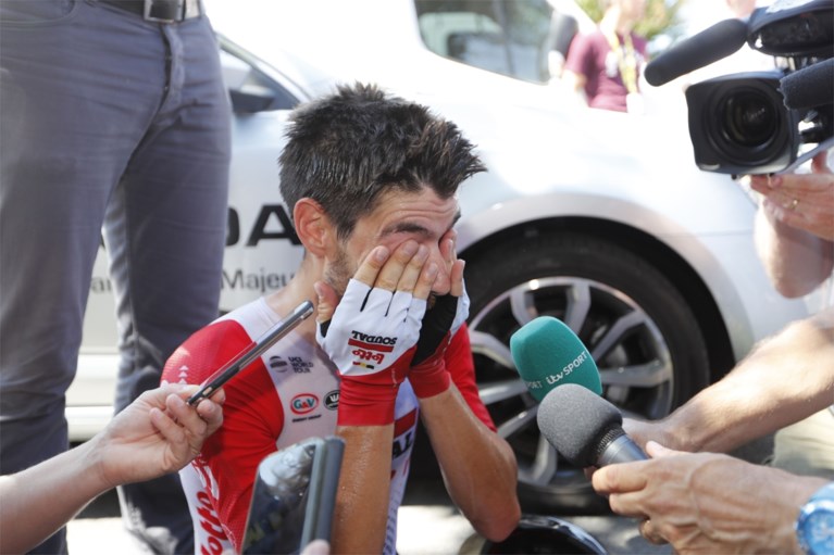 Thomas De Gendt na knappe derde plek in tijdrit: “Jammer voor Wout van Aert, maar ik denk dat ik hem sowieso geklopt zou hebben”