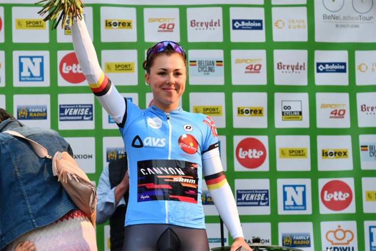 Lisa Klein op weg naar eindzege in BeNe Ladies Tour