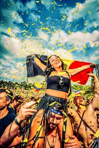 Zwart-geel-rode ‘madness’: Belgen vieren nationale feestdag op Tomorrowland