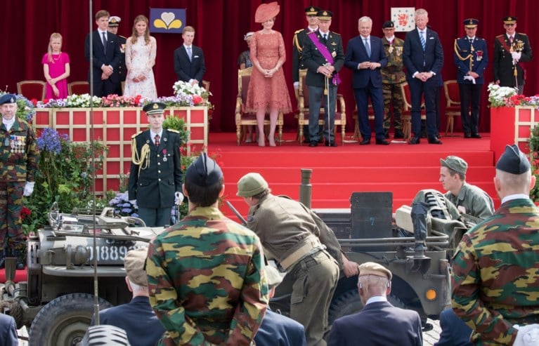 En dan valt je jeep stil tijdens het nationaal defilé: “Ik was zo gestresseerd dat ik zelfs niet naar de koning gekeken heb”
