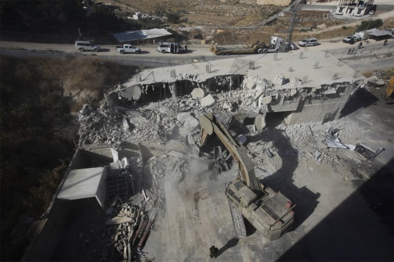 Israël begint met afbraak Palestijnse huizen in buitenwijken van Jeruzalem
