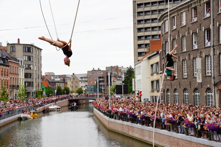Boete voor zes wildzwemmers op Gentse Feesten