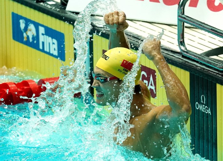 WK ZWEMMEN. Louis Croenen pakt Olympisch ticket in Gwangju, Xu Jiayu en Kylie Masse verlengen wereldtitel