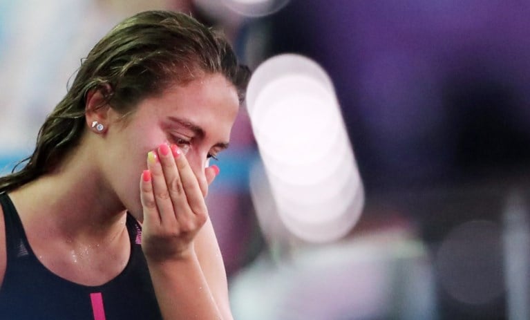 WK ZWEMMEN. Louis Croenen pakt Olympisch ticket in Gwangju, Xu Jiayu en Kylie Masse verlengen wereldtitel