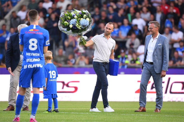 IN BEELD. Kippenvelmomenten tijdens afscheidswedstrijd van Thomas Buffel, met bekende namen en zijn zoontjes