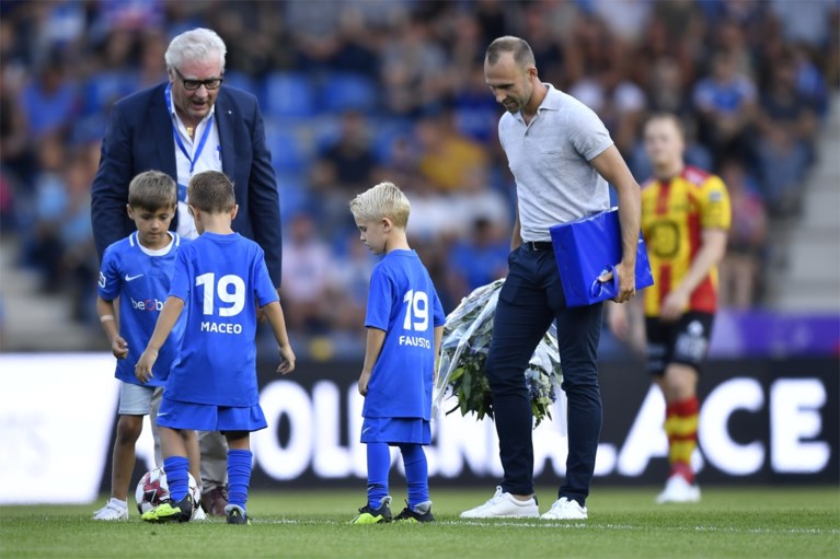 IN BEELD. Kippenvelmomenten tijdens afscheidswedstrijd van Thomas Buffel, met bekende namen en zijn zoontjes