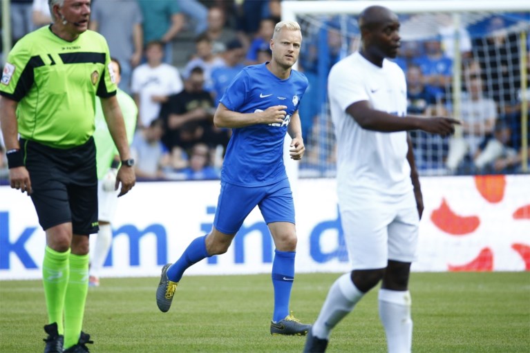 IN BEELD. Kippenvelmomenten tijdens afscheidswedstrijd van Thomas Buffel, met bekende namen en zijn zoontjes