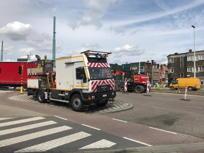 Tramverkeer in Antwerpen tijdlang verstoord door kapotte bovenleiding