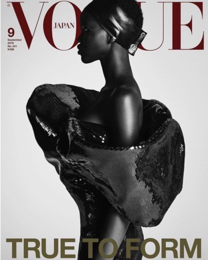 Model van 19 staat ineens op drié covers van ‘Vogue’