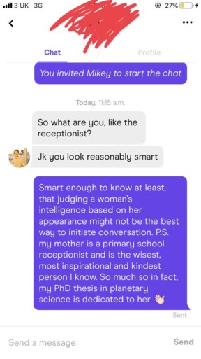 Vrouw krijgt seksistische opmerking als ze vertelt dat ze bij Nasa werkte, maar slaat dan keihard terug