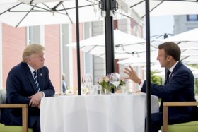 G7-top gaat van start in Biarritz: bosbranden in het Amazonewoud zijn agendapunt nummer 1 en heibel om douanetaksen op Franse wijn
