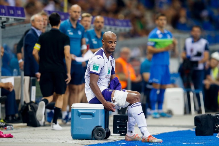 Vincent Kompany geblesseerd vervangen bij Anderlecht: “Paar weken out”