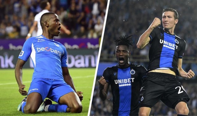 Op deze datums spelen Club Brugge en Racing Genk hun ...